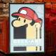 Quadro Decorativo Geek Art Mario
