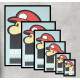 Quadro Decorativo Geek Art Mario