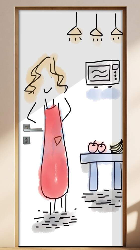 Adesivo Para Porta Cozinha 05