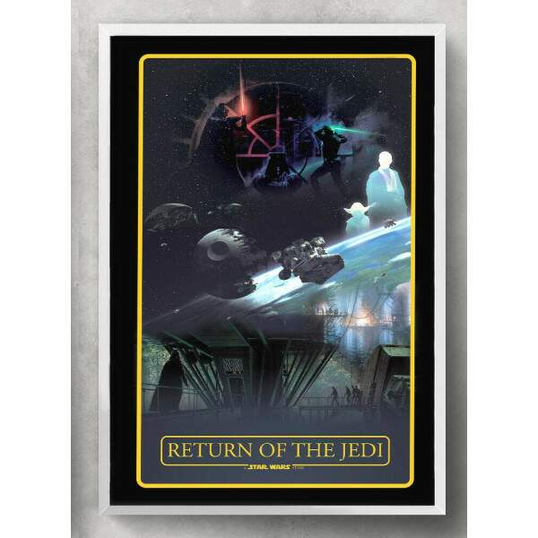 Quadro Decorativo Geek Star Wars Return of The Jedi