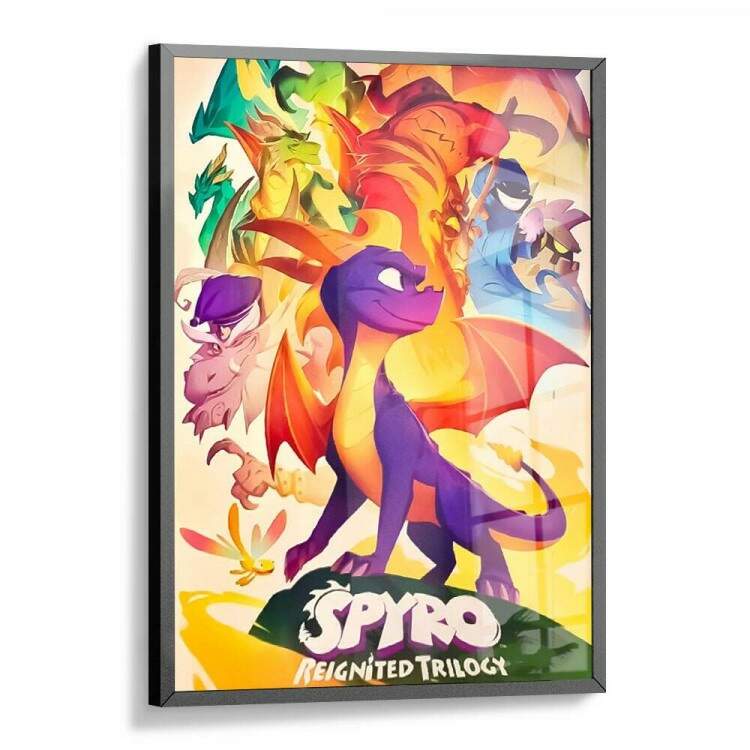 Quadro Decorativo Geek Spyro