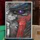 Quadro Decorativo Geek Transformes