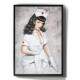 Quadro Decorativo Pin-Up Enfermeira
