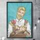 Quadro Decorativo Barbearia Homem Retr�