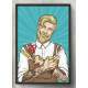 Quadro Decorativo Barbearia Homem Retr�
