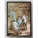 Quadro Decorativo Barbearia Pintura Antiga