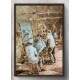 Quadro Decorativo Barbearia Pintura Antiga
