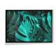 Quadro Decorativo Abstrato Folhas Verdes