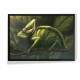 Quadro Decorativo Abstrato Pintura Camale�o