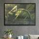 Quadro Decorativo Abstrato Pintura Camale�o