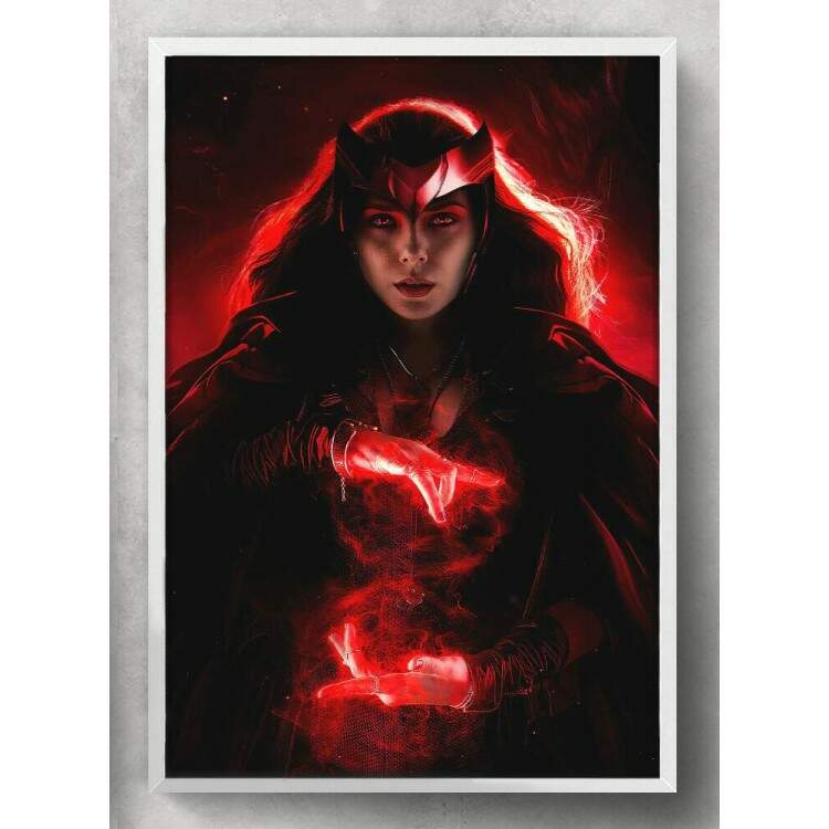 Quadro Decorativo Hroi Feitieira Escarlate