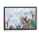 Quadro Decorativo Pintura P�ssaros Coloridos