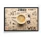 Quadro Decorativo Coffe Rotina Di�ria