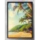 Quadro Decorativo Coqueiros na Praia