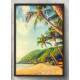 Quadro Decorativo Coqueiros na Praia