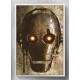 Quadro Decorativo Abstrato Capacete Robo Retr�