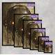 Quadro Decorativo Abstrato Capacete Robo Retr�