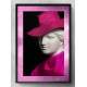 Quadro Decorativo Abstrato Est�tua de Rosa