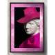 Quadro Decorativo Abstrato Est�tua de Rosa