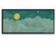 Quadro Decorativo Slim Abstrato Montanhas Linear