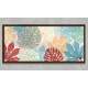 Quadro Decorativo Slim Flores Contempor�nea Boho