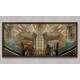 Quadro Decorativo Slim Abstrato P�lacio com Escadas