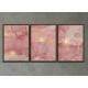 Kit 3 Quadros Decorativos M�rmore