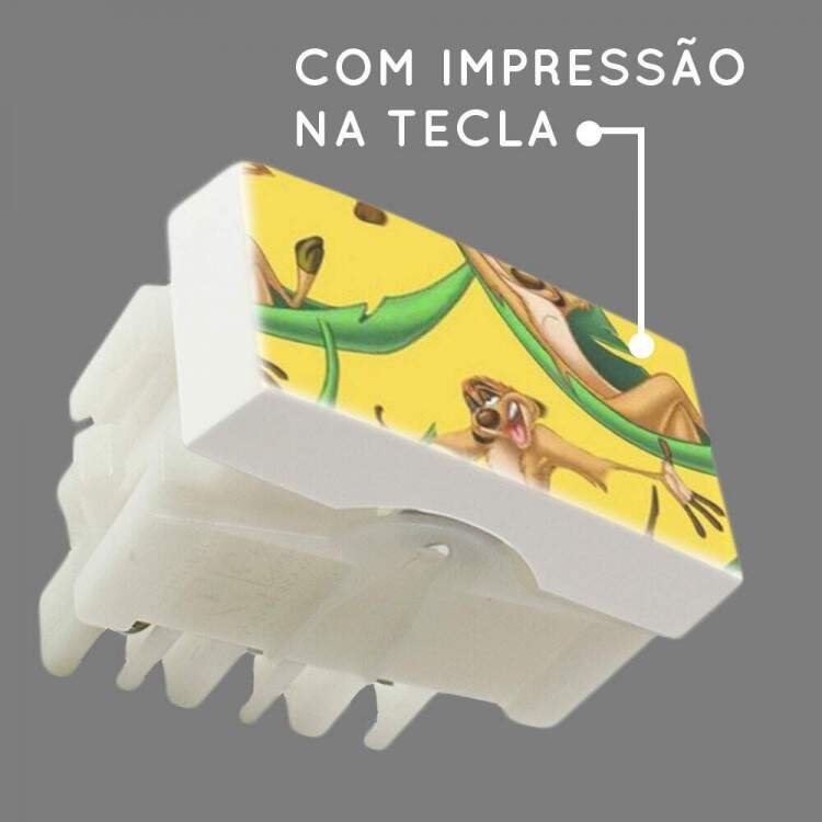 Interruptor Impresso Rei Leo Timo