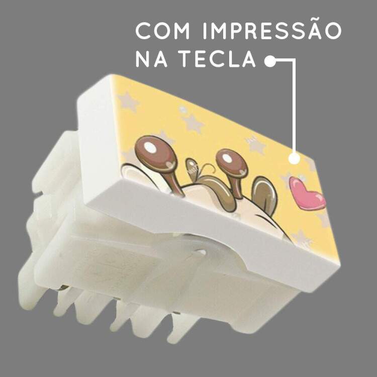 Interruptor Impresso Vaquinha baby