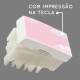 Interruptor Impresso Rosa Nuvens