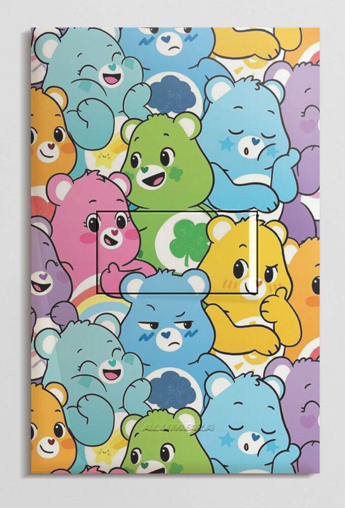 Interruptor Impresso Ursinhos Carinhosos Mod 02