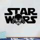 Adesivo de Parede Frase Star Wars Darth Vader