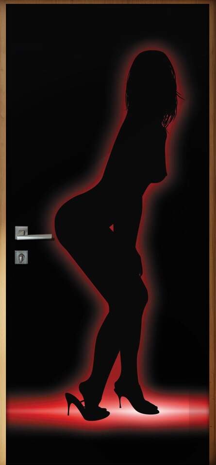 Adesivo para porta Sensual 03