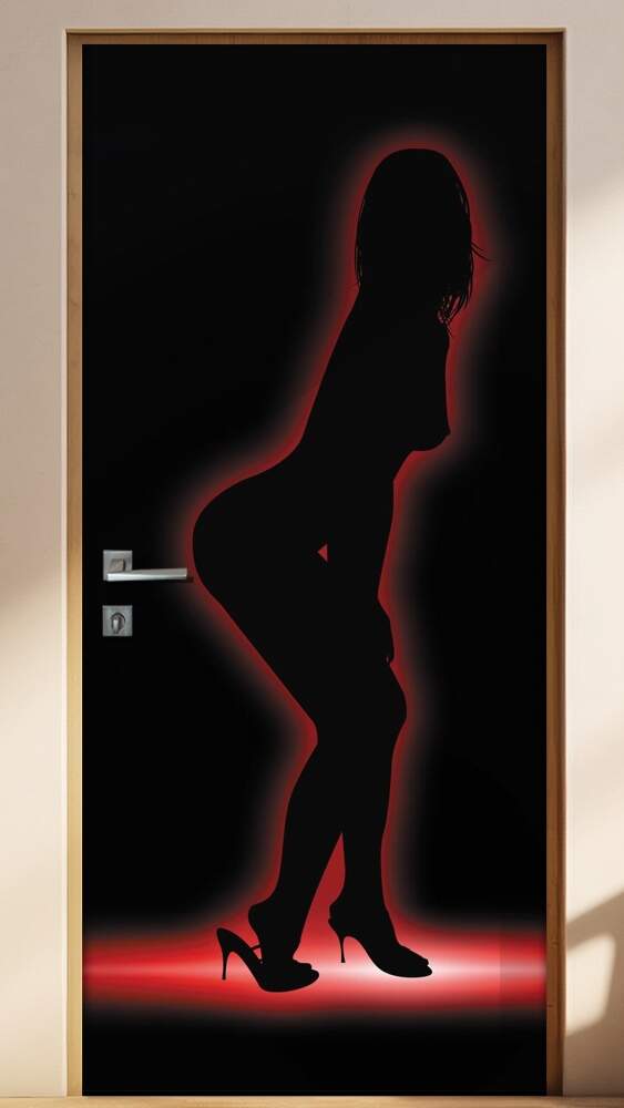 Adesivo para porta Sensual 03