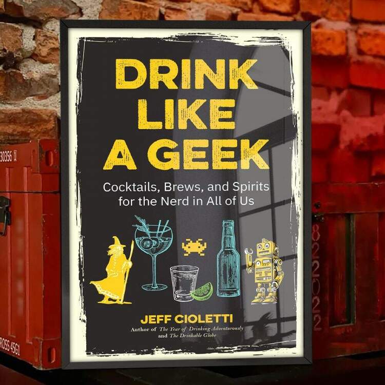 Quadro Decorativo Drink Like a Geek