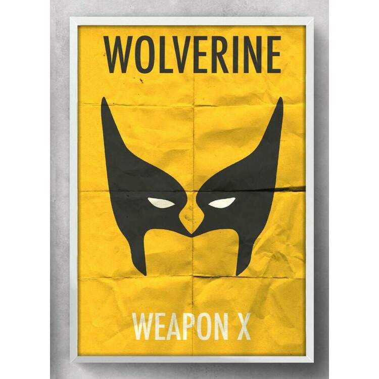 Quadro Decorativo Geek Desenho Wolverine