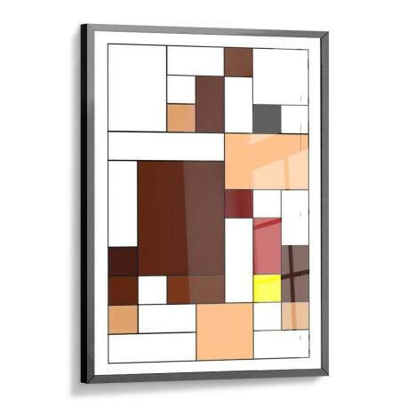 Quadro Decorativo Geek Donkey Kong Geometrico