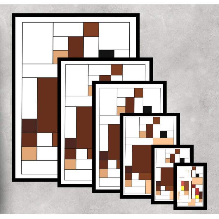 Quadro Decorativo Geek Donkey Kong Geometrico