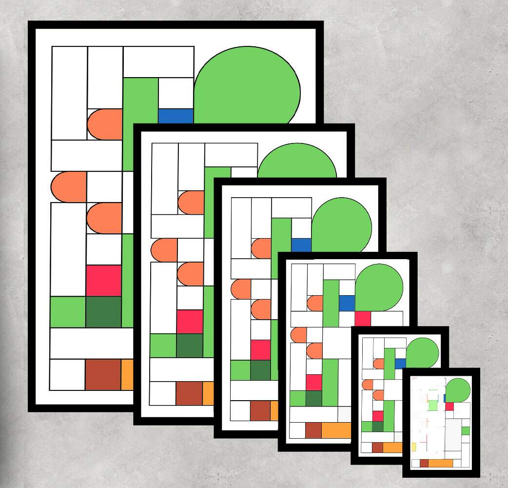 Quadro Decorativo Geek Yoshi Geometrico