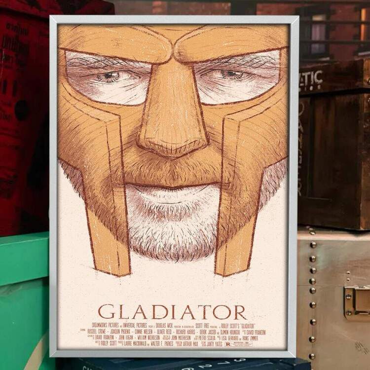 Quadro Decorativo Geek Gladiador