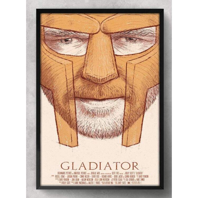 Quadro Decorativo Geek Gladiador