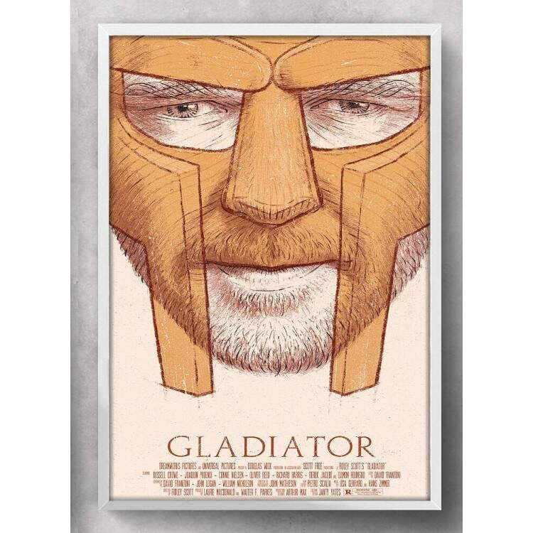 Quadro Decorativo Geek Gladiador