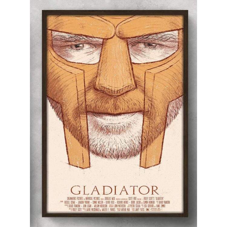 Quadro Decorativo Geek Gladiador