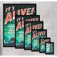 Quadro Decorativo Geek It�s Alive