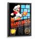 Quadro Decorativo Geek Jogo Super Mario Bros