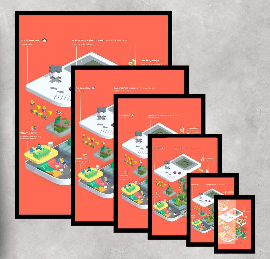 Quadro Decorativo Geek Mini Game