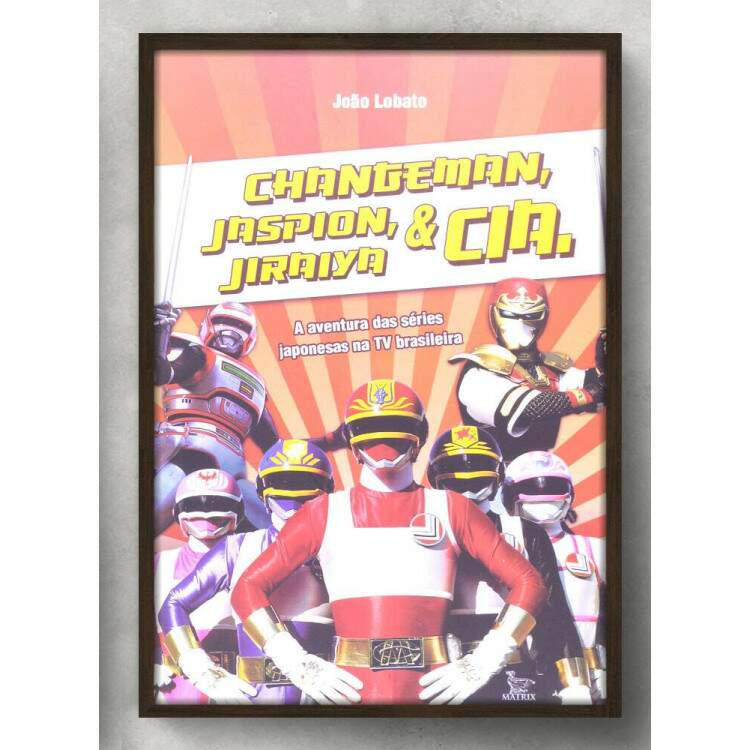 Quadro Decorativo Geek Power Rangers