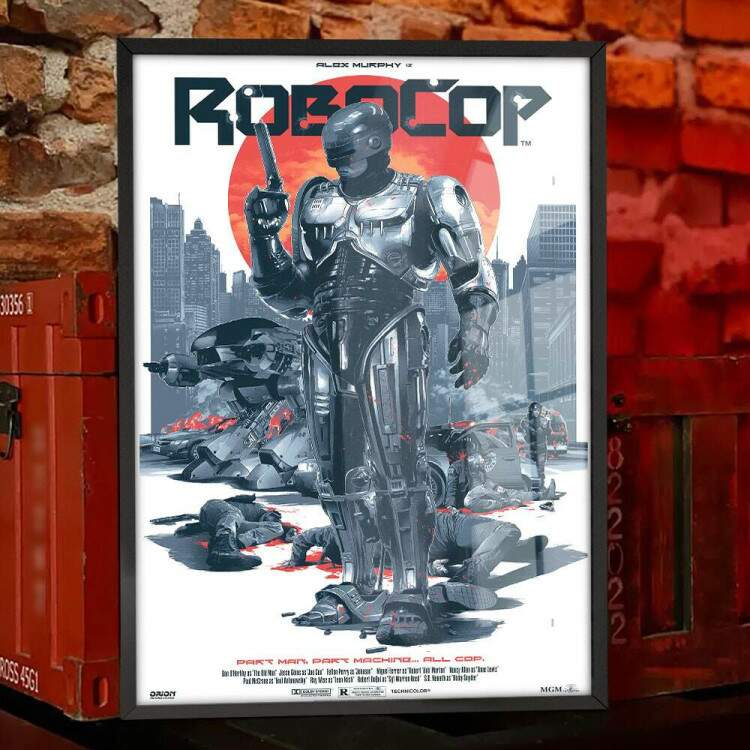 Quadro Decorativo Filme Robocop