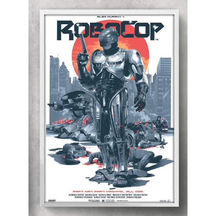 Quadro Decorativo Filme Robocop