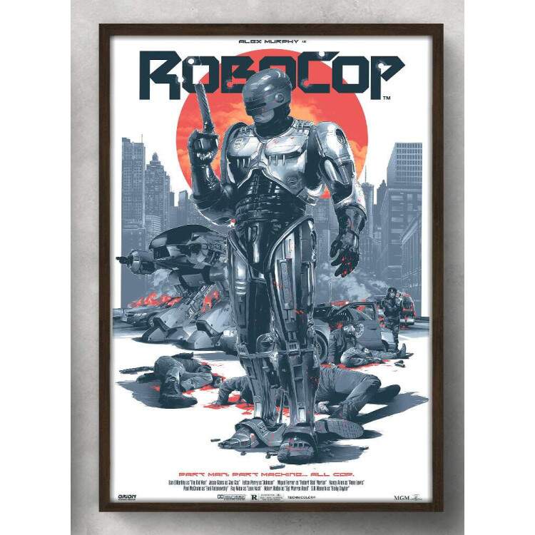 Quadro Decorativo Filme Robocop